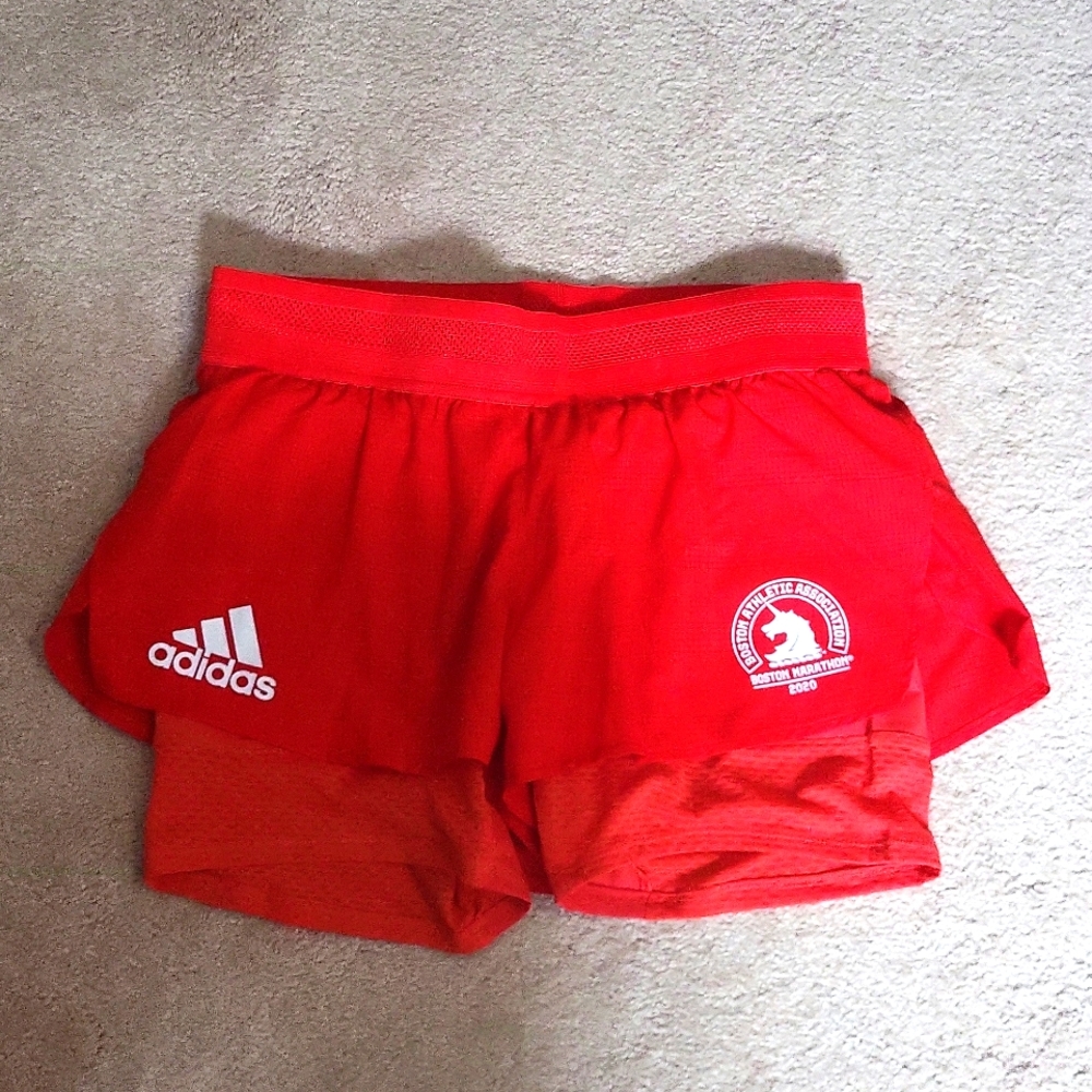 Adidas Boston Marathon Shorts Size Small
